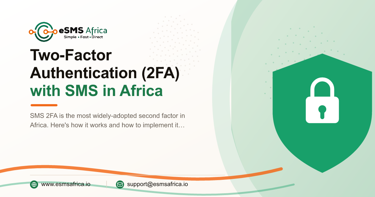 Two-Factor Authentication (2FA) with SMS in Africa