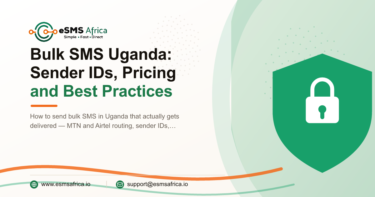 Bulk SMS Uganda: Sender IDs, Pricing and Best Practices
