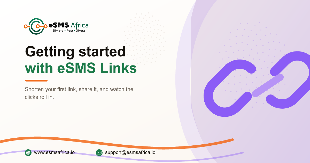 Getting started with eSMS Links
