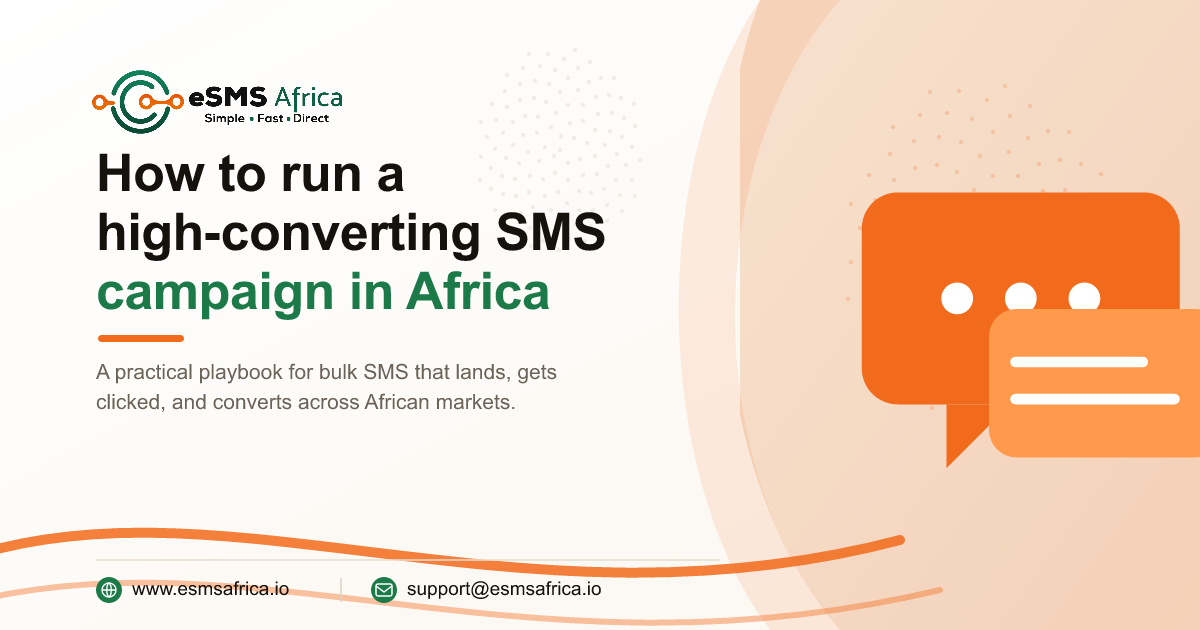 How to run a high-converting SMS campaign in Africa