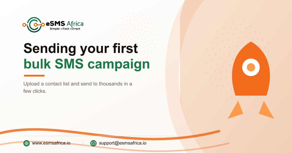 Sending your first bulk SMS campaign