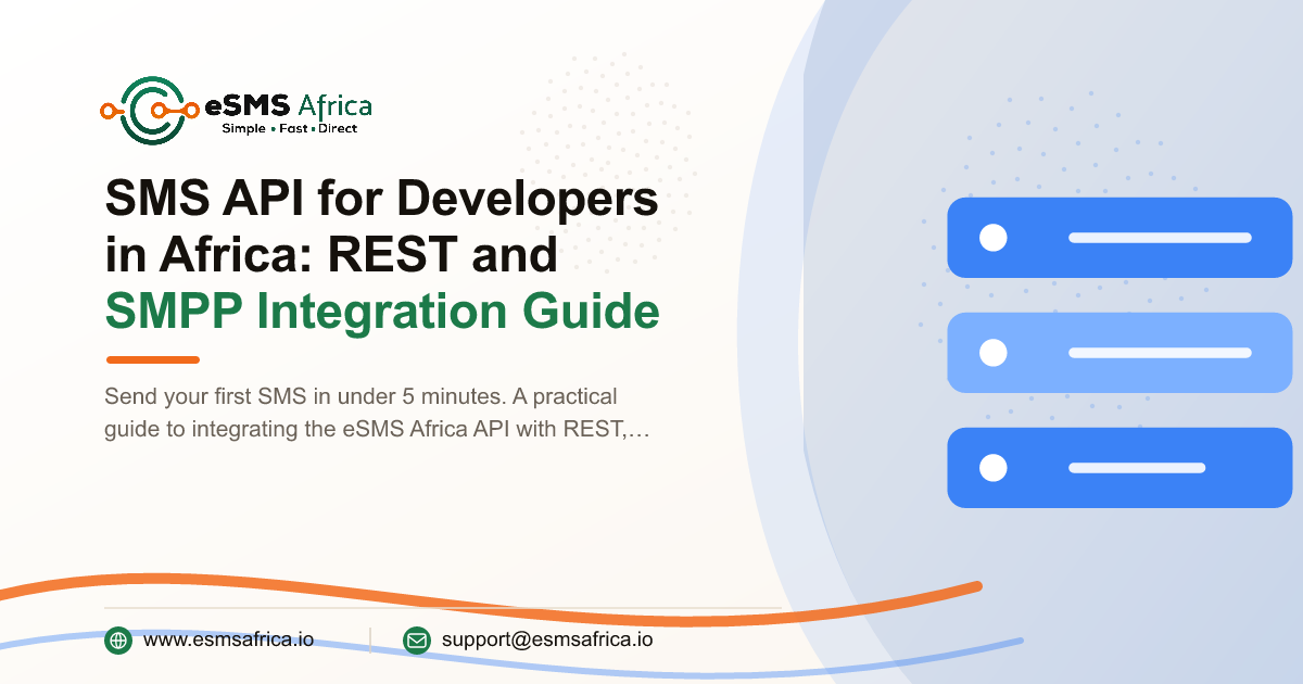 SMS API for Developers in Africa: REST and SMPP Integration Guide